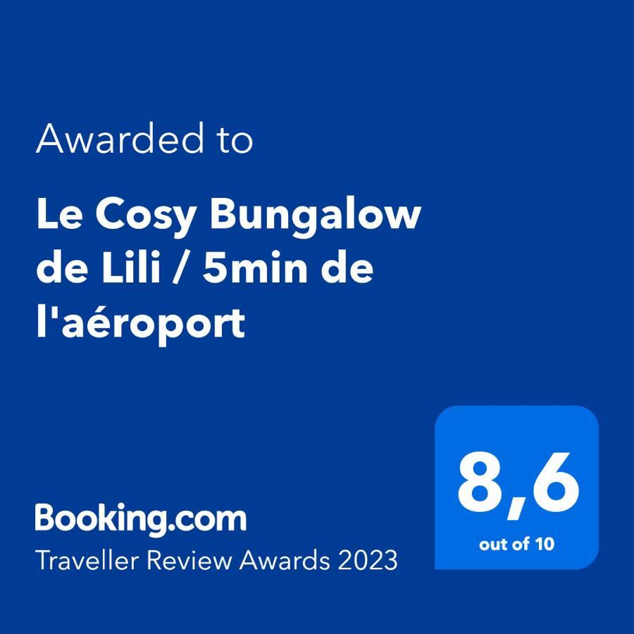 Le Cosy Bungalow De Lili / 5Min De L'Aeroport Les Abymes Exterior foto