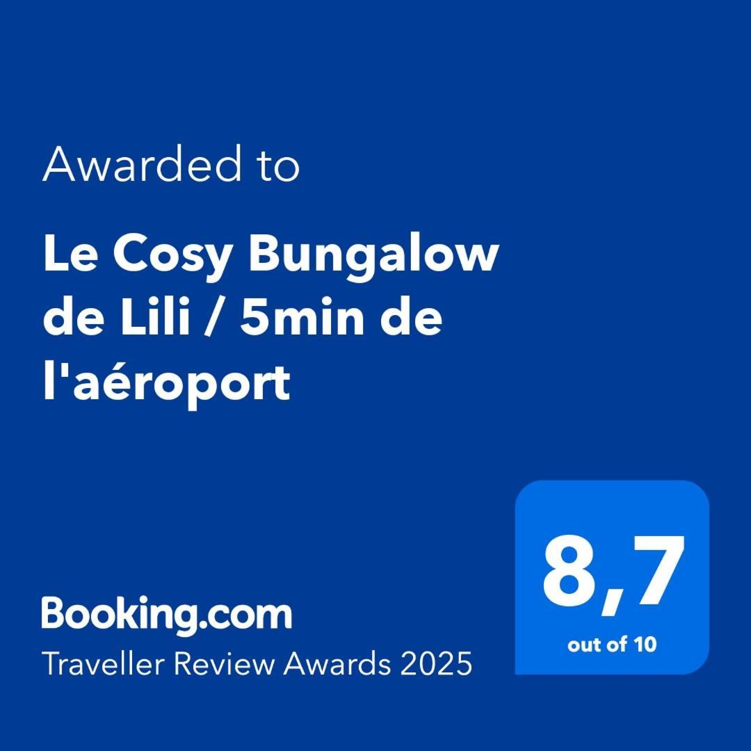 Le Cosy Bungalow De Lili / 5Min De L'Aeroport Les Abymes Exterior foto